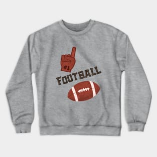 Football Fan Crewneck Sweatshirt